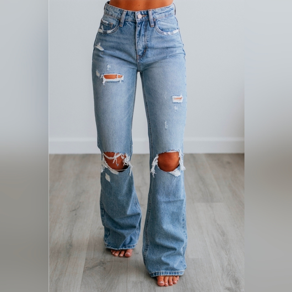 Flying Monkey Blue Denim Jeans
